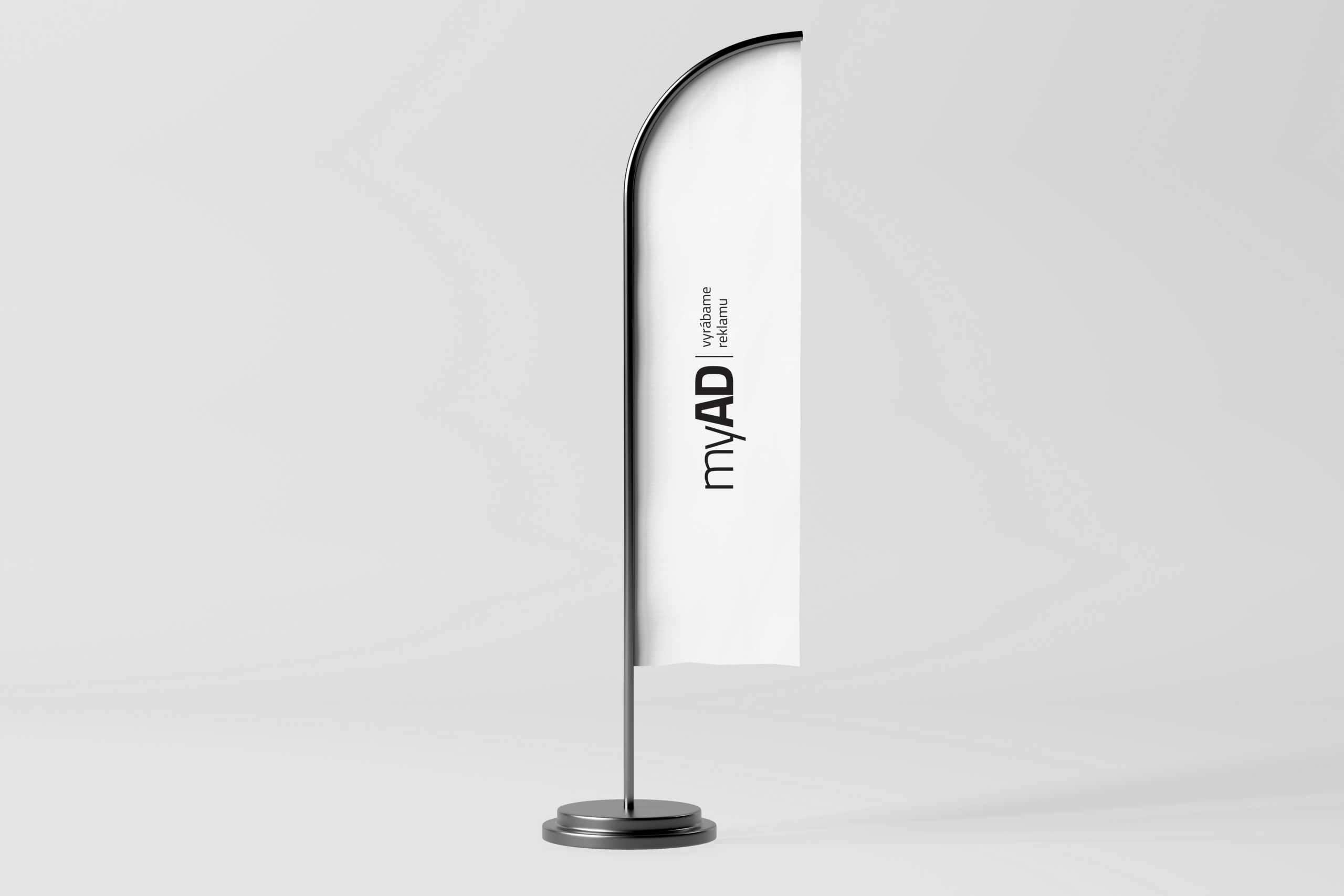 Beachflag s logom